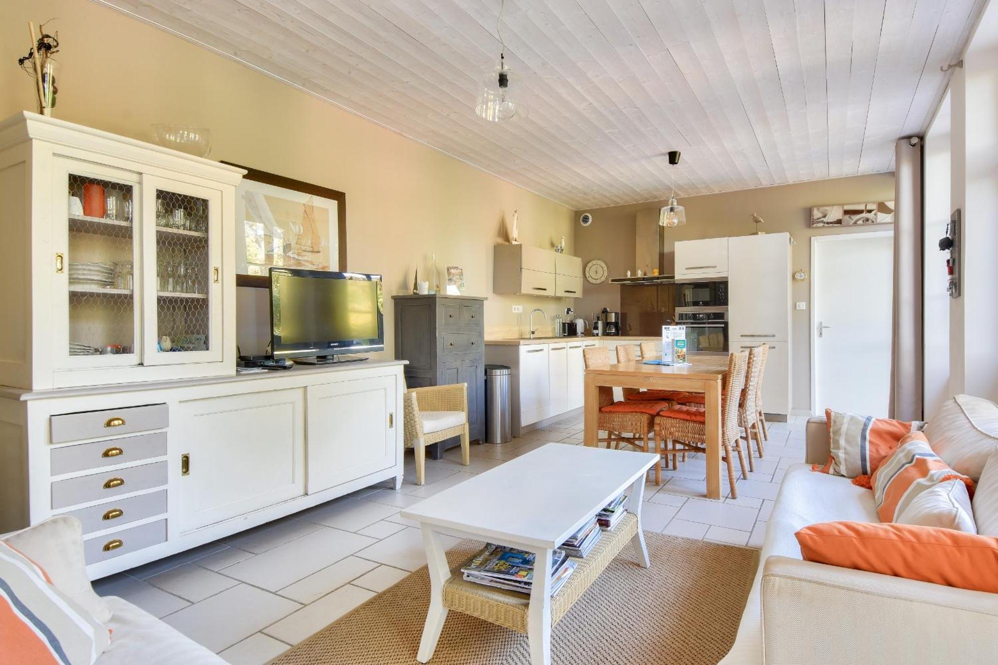 Villa Traditionnelle Pour 8 - 550M De La Plage นัวร์มูติเย-ออง-ลิล ภายนอก รูปภาพ