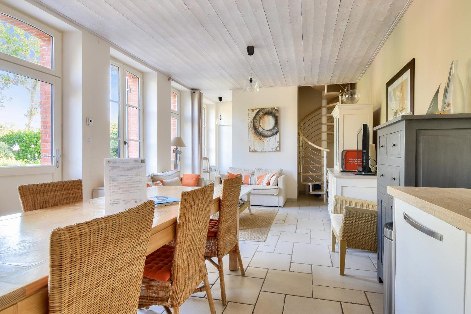 Villa Traditionnelle Pour 8 - 550M De La Plage นัวร์มูติเย-ออง-ลิล ภายนอก รูปภาพ